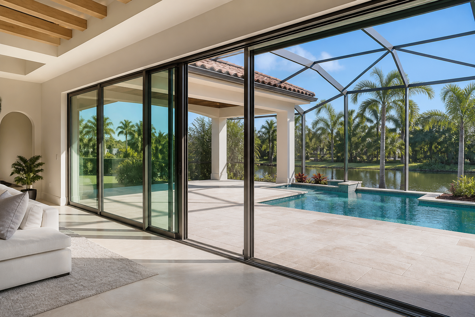 Sliding Glass & Patio Doors in Deerfield Beach, FL | TruePane Windows & Doors - detail 1